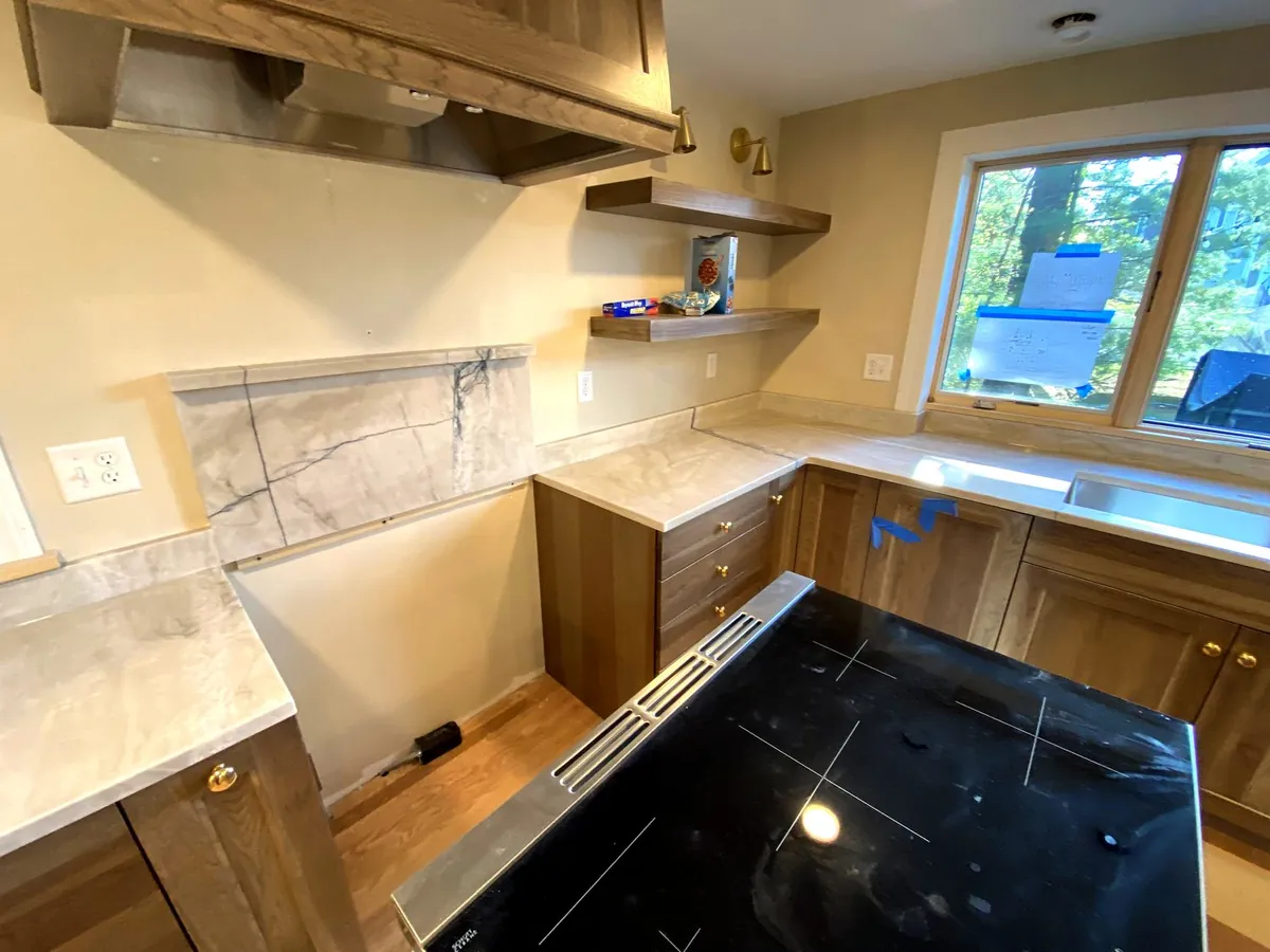 Full kitchen fit-out in quartzite